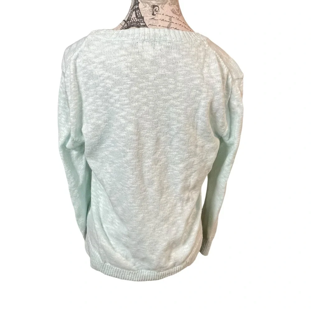 J. Crew Soft Mint Crew Neck Sweater